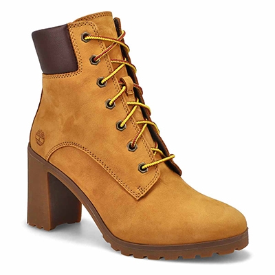 Lds Allington Heel 6 Boot - Wheat